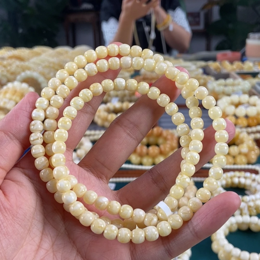 国****琥珀未镶嵌珠宝奇石6+虎皮108老型20.05