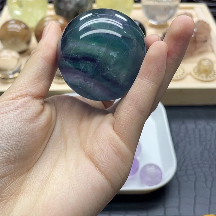 未镶嵌紫晶珠宝半成品59水晶石