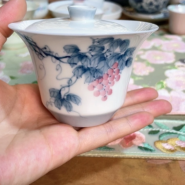 【闪购商品】葡萄藤盖碗哈哈哈