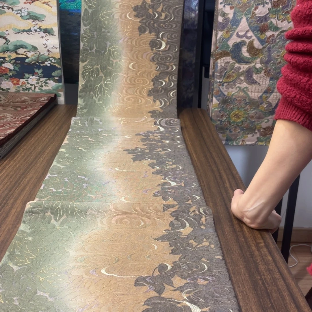 织绣39 唐锦西阵织桌旗