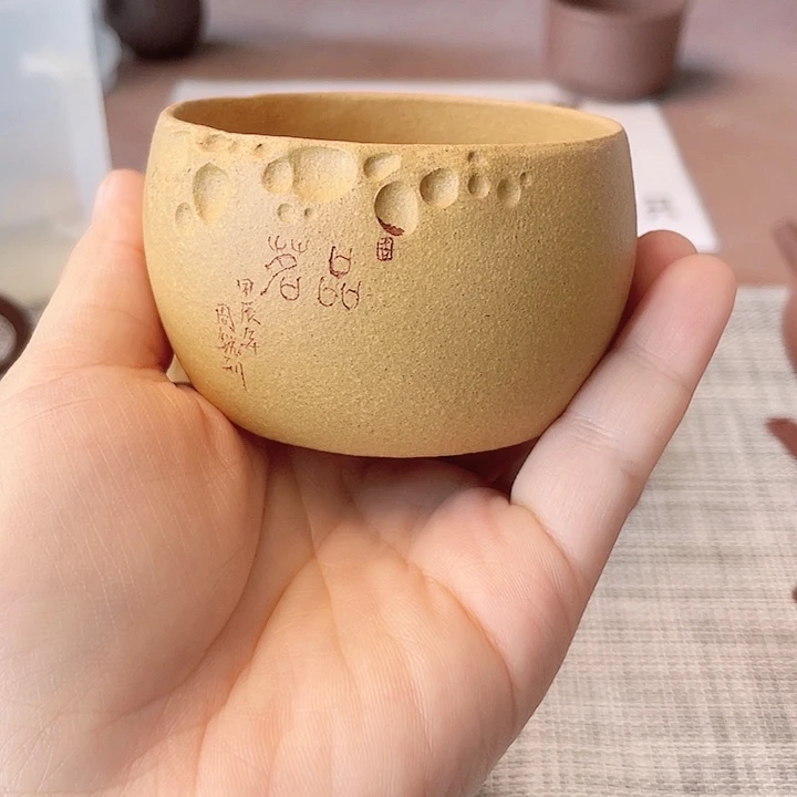 茶壶紫砂紫砂杯，半手工制作