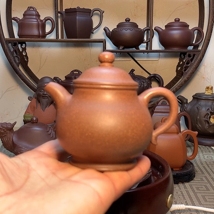 紫砂茶壶沧**粟原矿紫砂壶