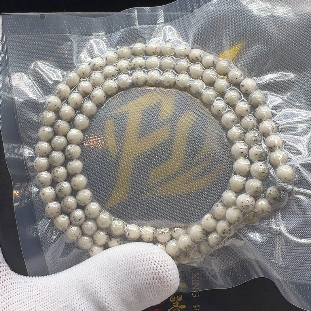 吊坠星月菩提209梵天冰白针尖稀星河豚龙蛋6圆108一物一图