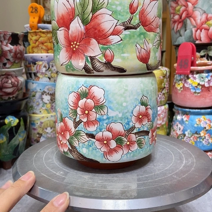 景德镇艺术手绘作品