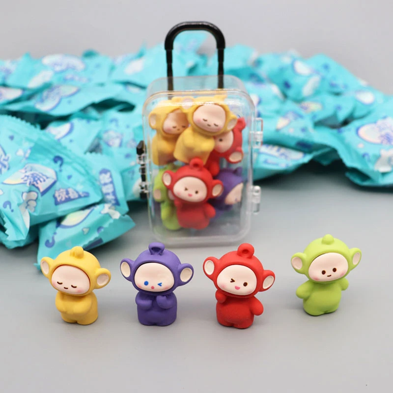 emo了，摆个天线宝宝办公桌面车载卡通风治愈情绪小物品盲袋摆件