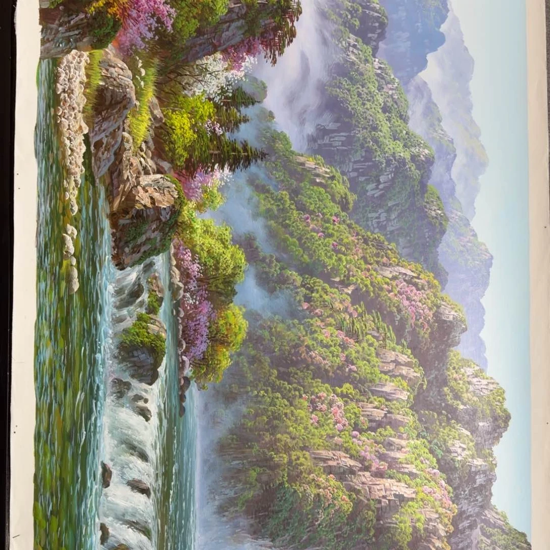 油画在哪呢我想问