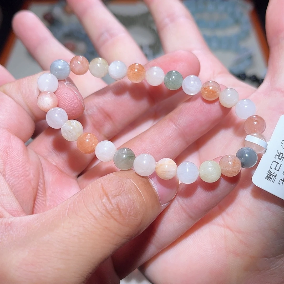 水晶手链未镶嵌247号主图手串  7+