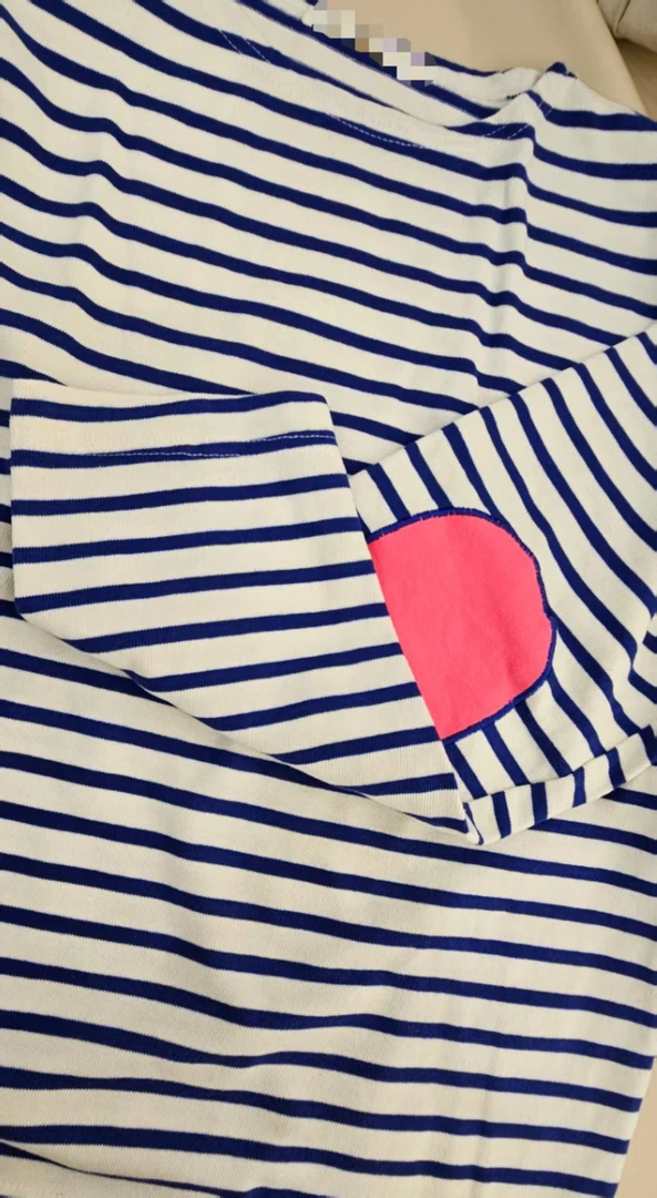 【奈野喜】韩国东大门正品 /条纹T【NO退NO换】