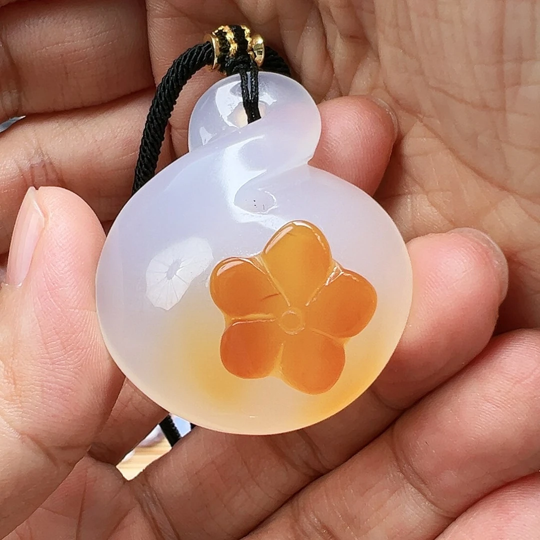 未镶嵌玛瑙/玉髓珠宝半成品