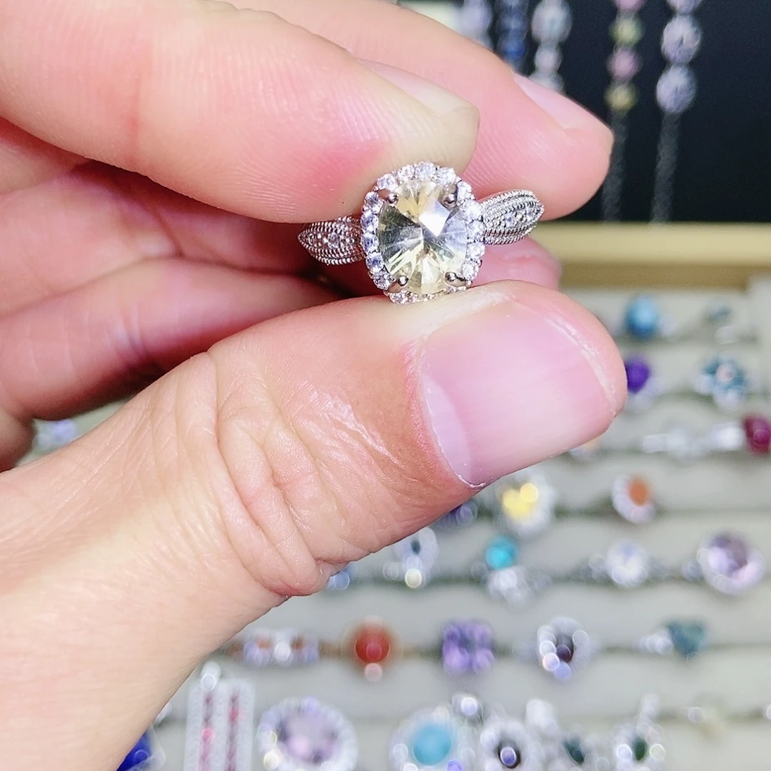 【闪购商品】未镶嵌戒指黄晶