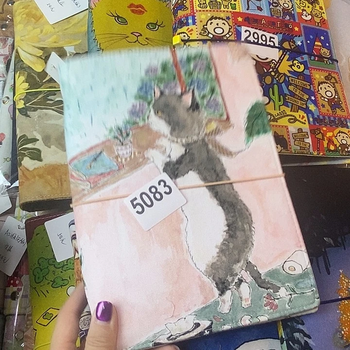 织绣A5活页不送纸5083