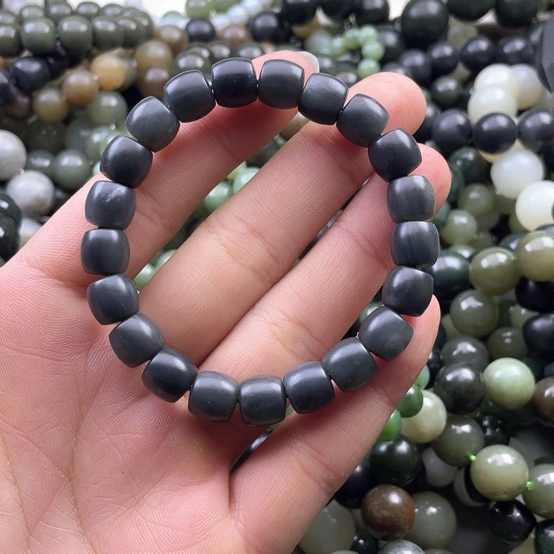 和田玉手串未镶嵌