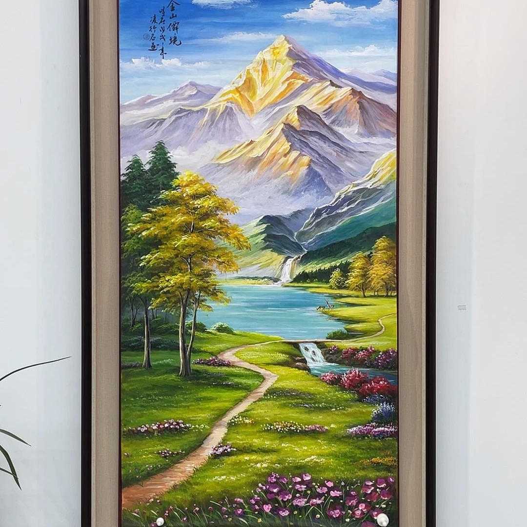 国画凌行志老师手绘国画精品