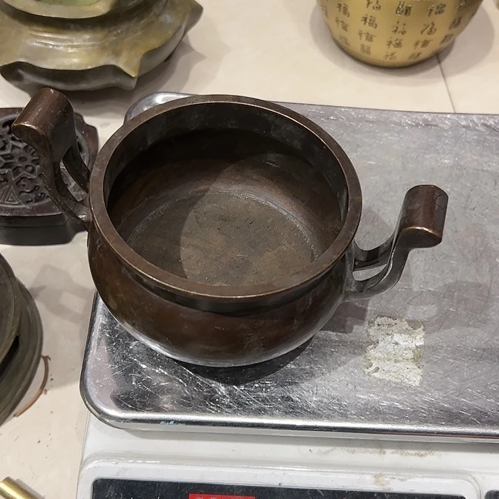红**客黄铜摆件工艺品摆件