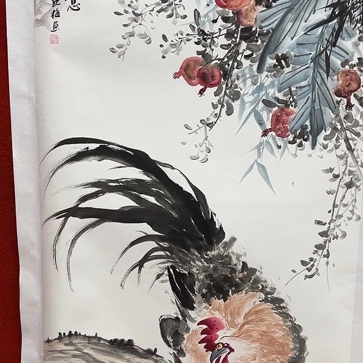 晚上好 手绘字画作品