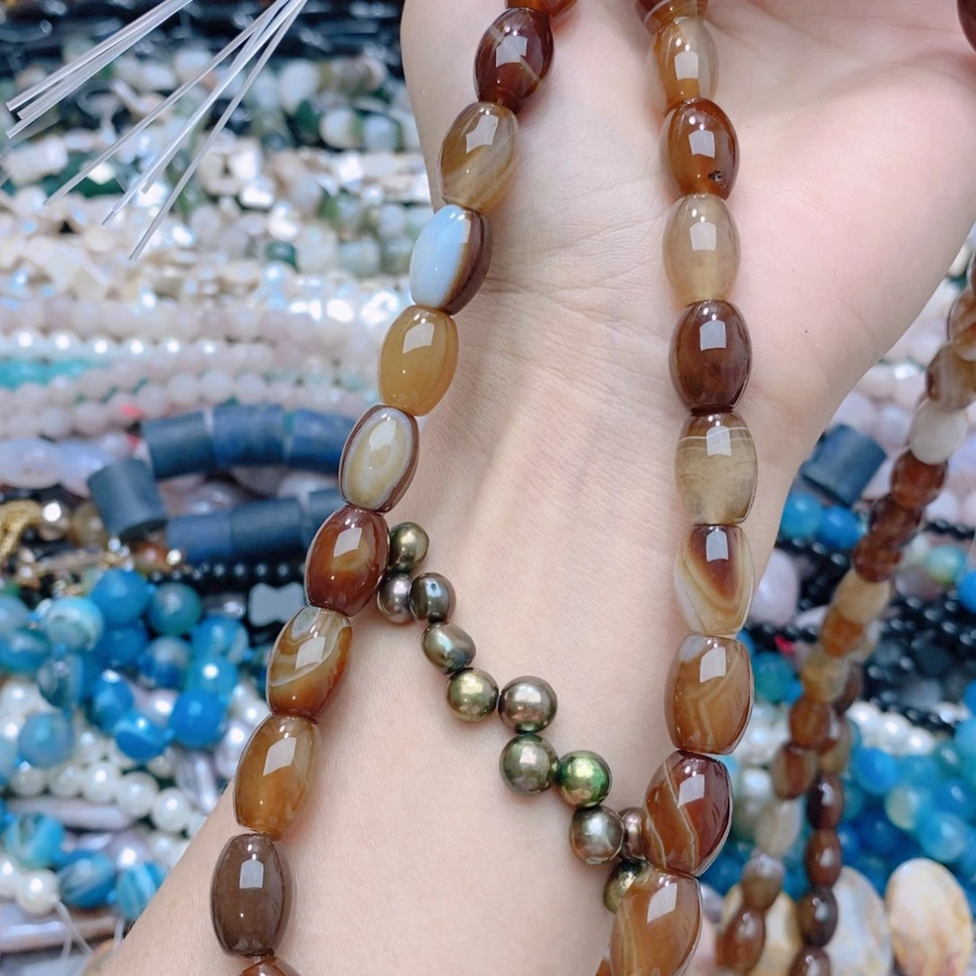 琉璃DIY小米珠随机一条装散珠