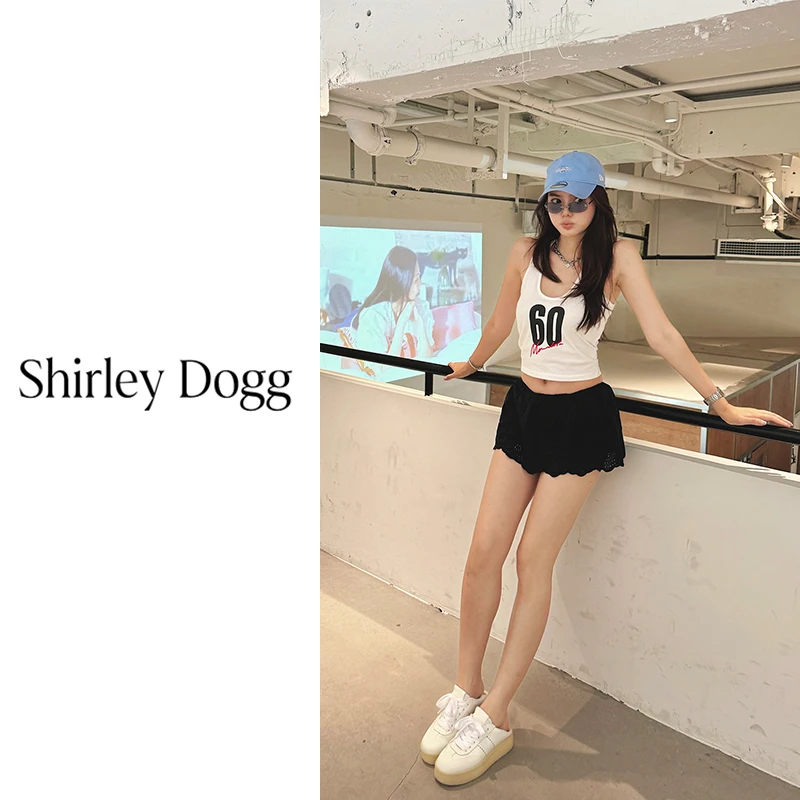 汤元家sd 水溶蕾丝半裙