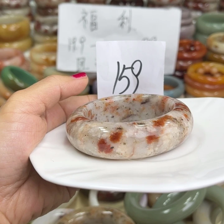 石英质玉圈口56未镶嵌