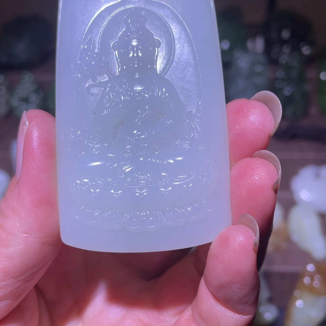 和田玉（白玉）未镶嵌颈饰