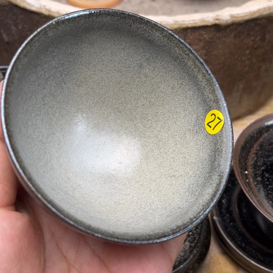 茶盏义兴龙窑坚持真柴烧