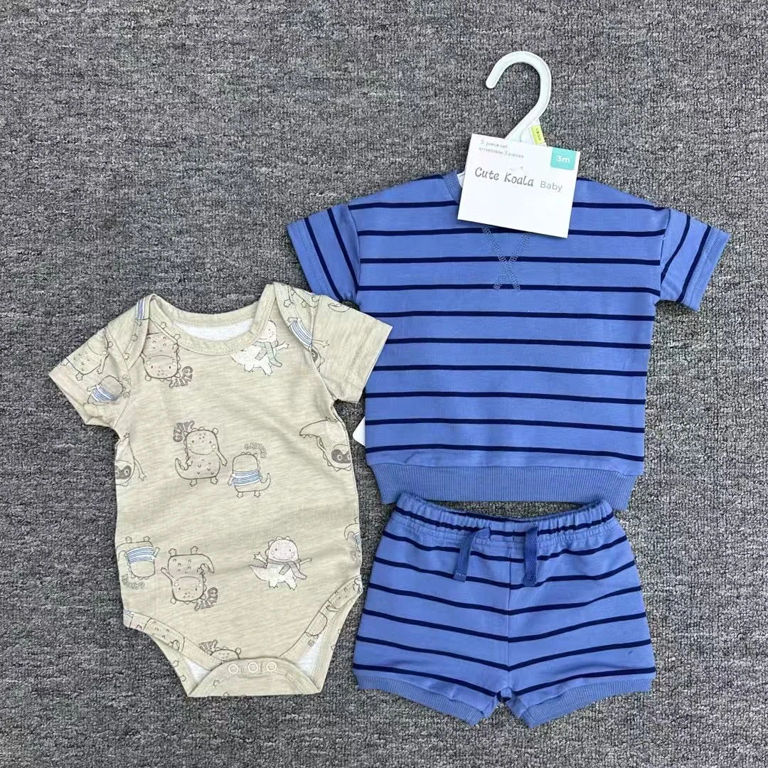 柠檬童装婴儿服童装婴儿新生儿三件套