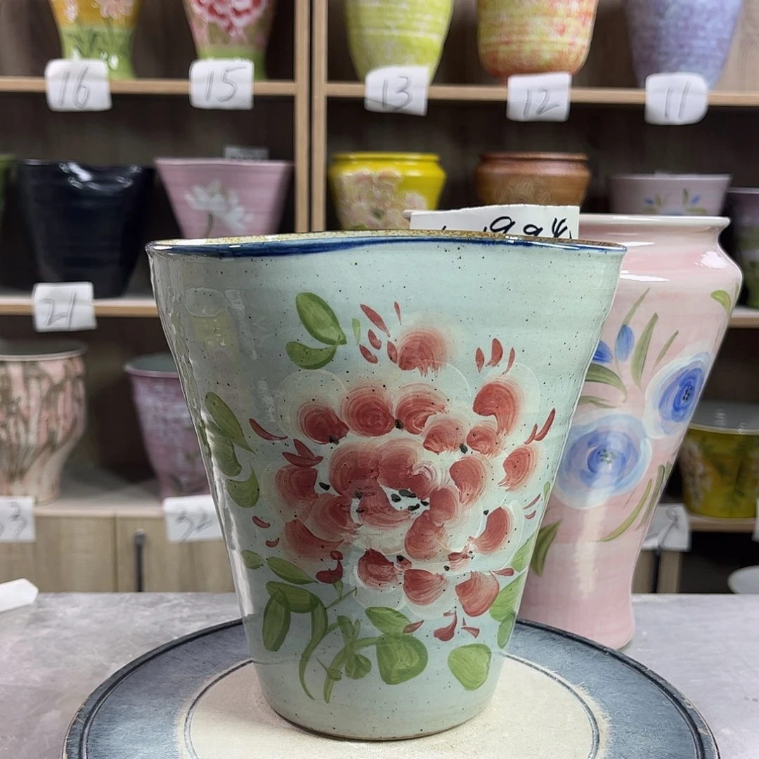 景德镇陶瓷花盆花盆