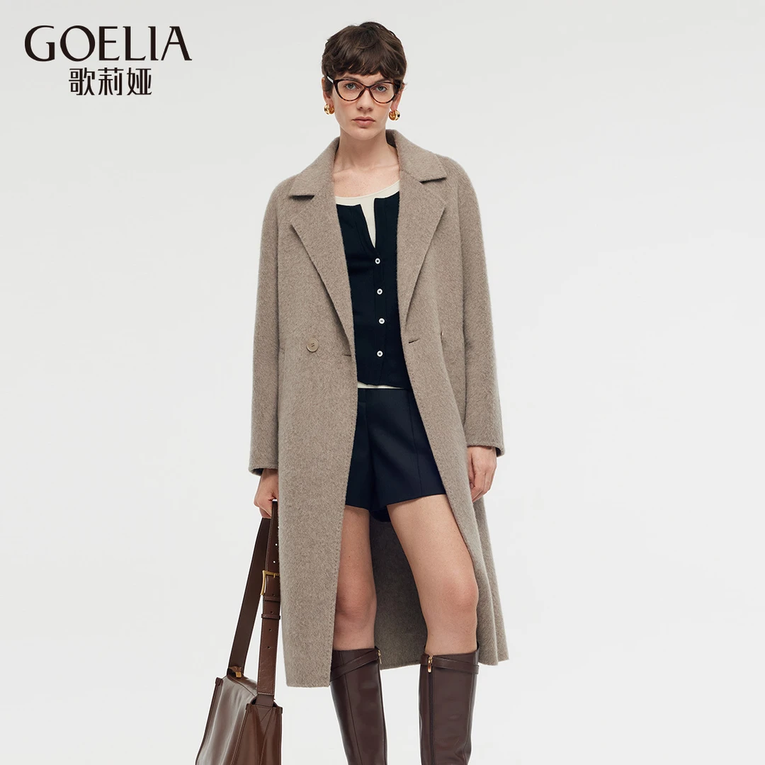 歌莉娅新品双面呢外套1CCC6E0S0