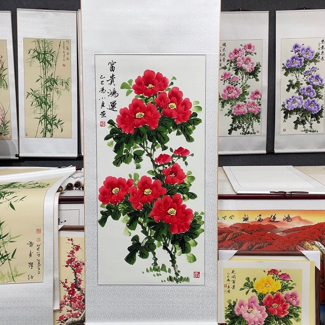 国画手写手绘作品