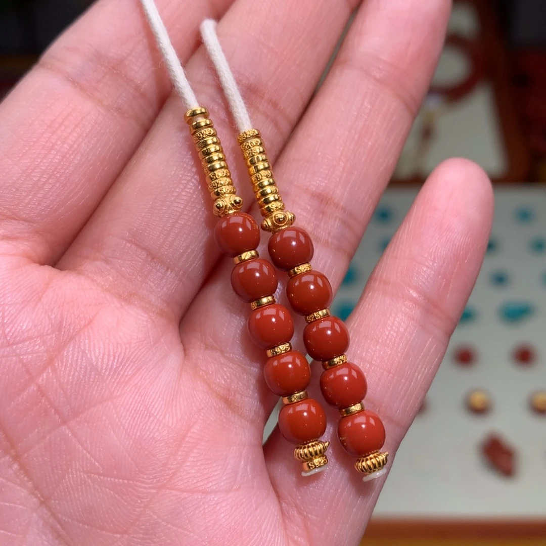 南红玛瑙颈饰未镶嵌