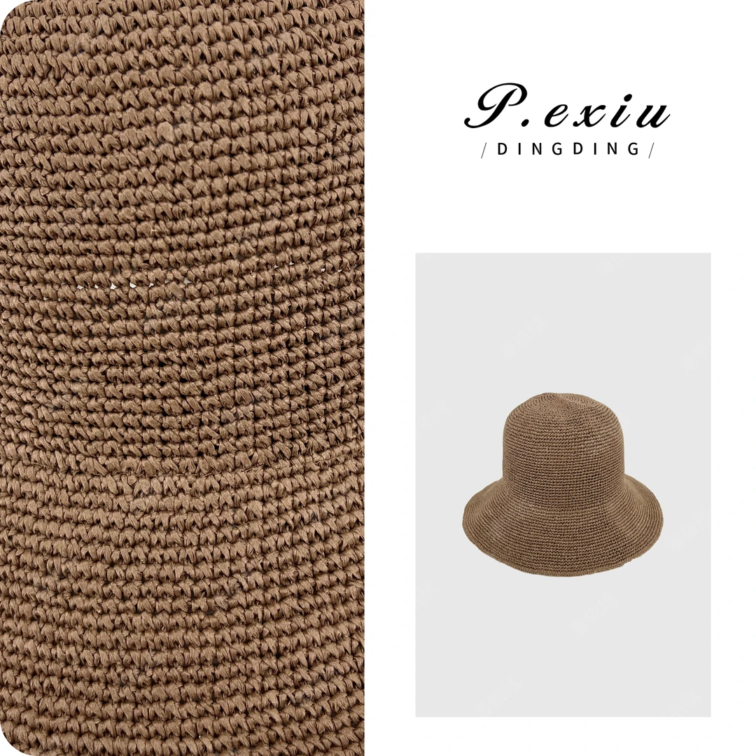 百搭简洁气质款宽檐边小礼帽草帽 CF5566