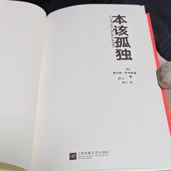 本该孤独（务必塑封）没书衣