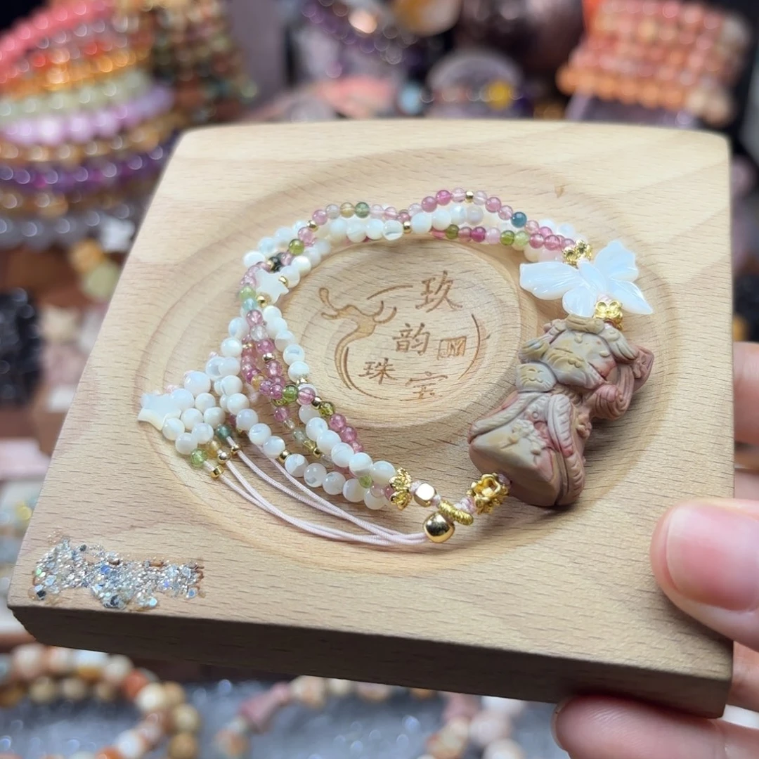 未镶嵌石英质玉珠宝半成品