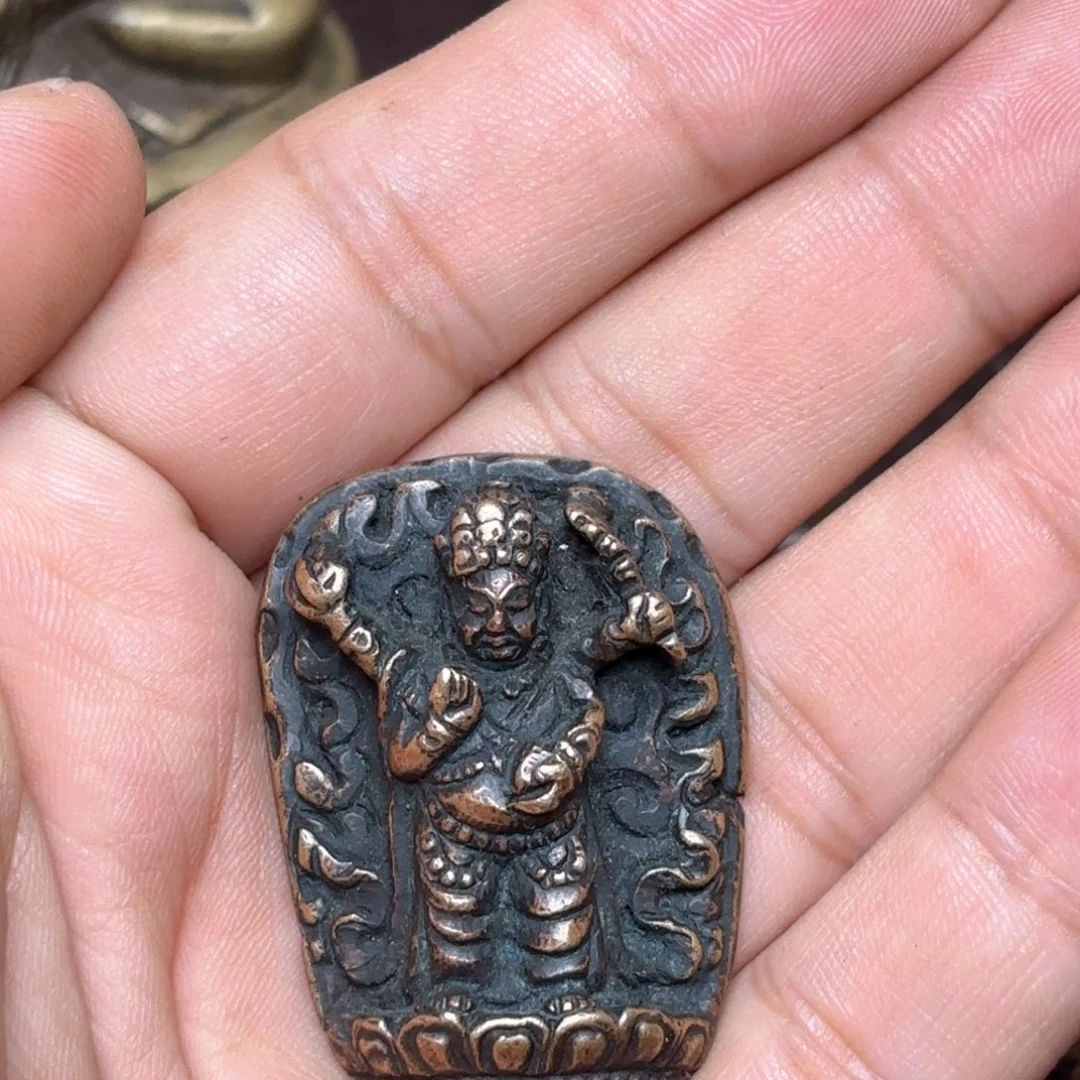 铜星月菩提挂件菩提