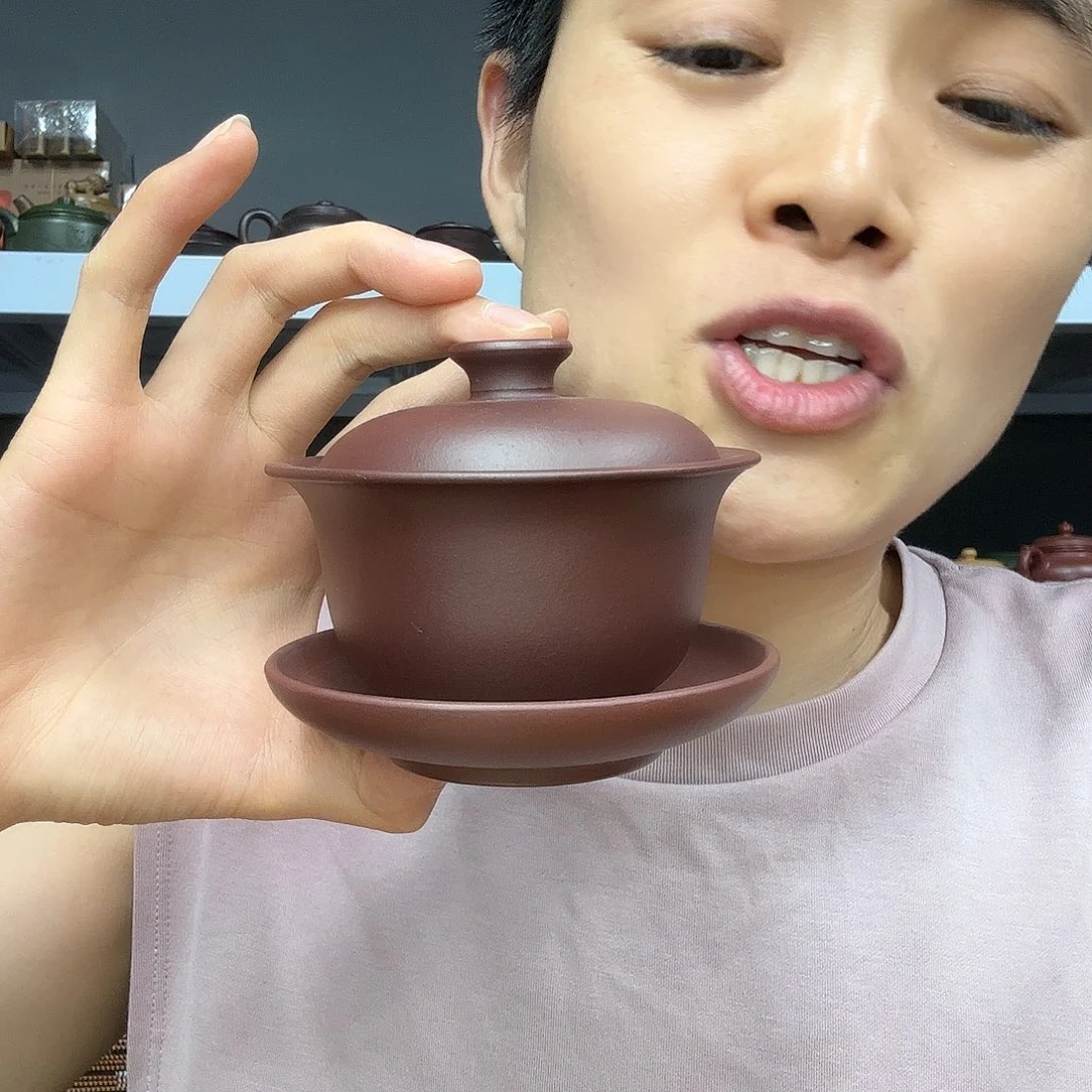 茶壶紫砂民间手艺人全手工制作