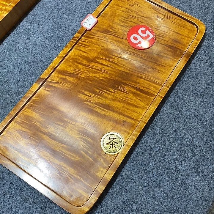 金丝楠茶盘金丝楠木
