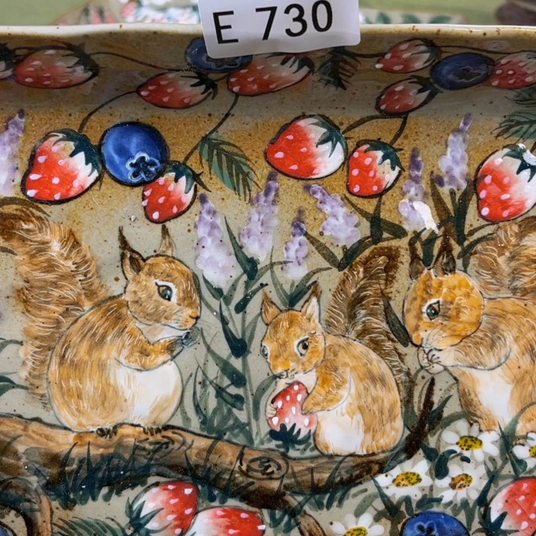 【闪购商品】摆件青**山桃园山房釉下五彩
