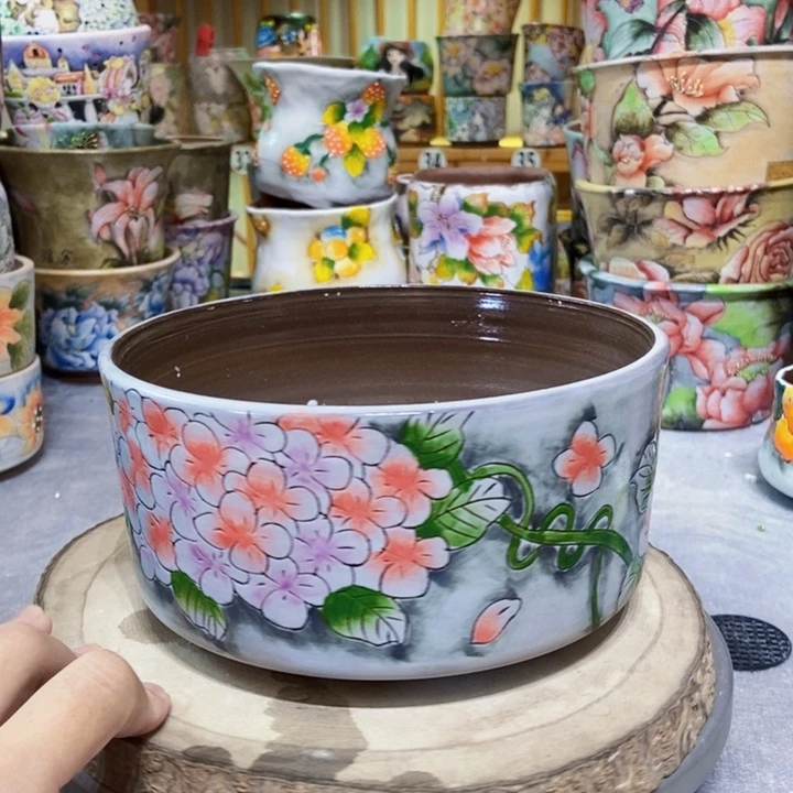 景德镇艺术手绘作品