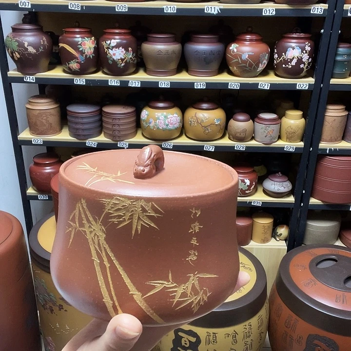 紫砂茶叶罐紫砂茶叶罐