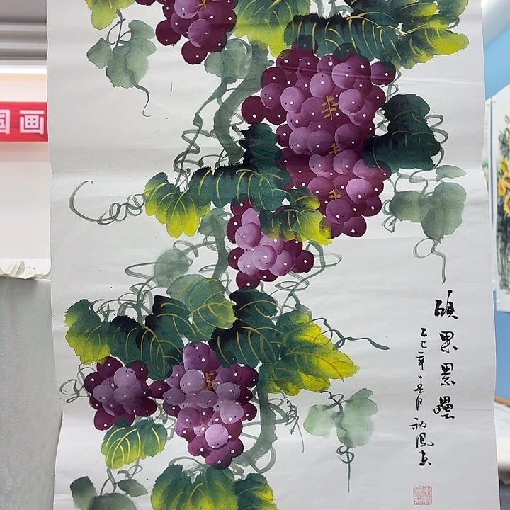 国画手绘国画作品