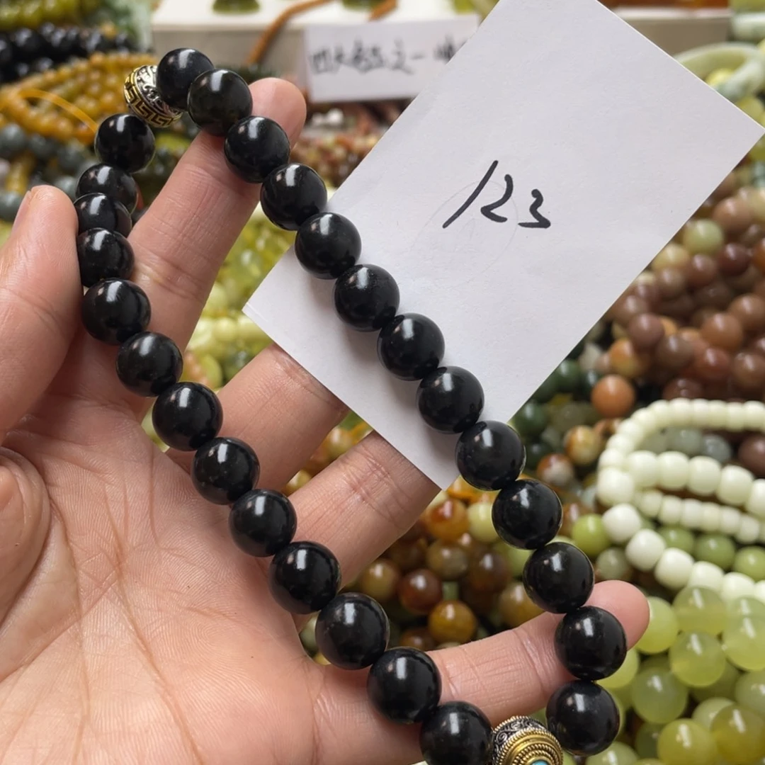 蛇纹石玉手链未镶嵌A****?