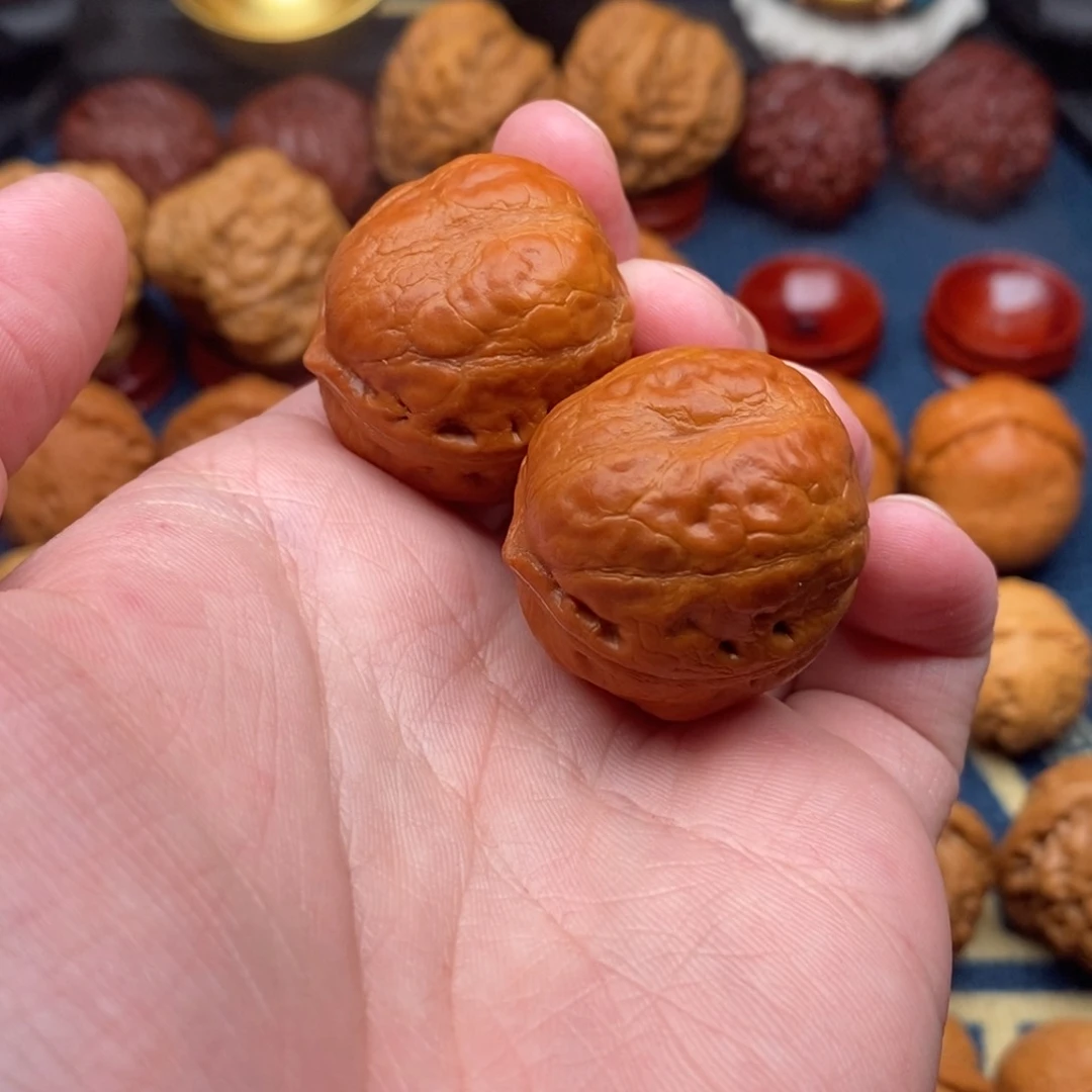 文玩核桃把件欧*L精品小手捻