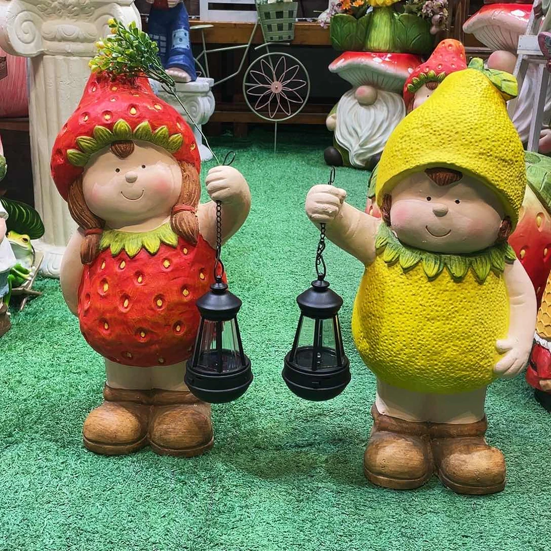 摆件花园摆件红红火火