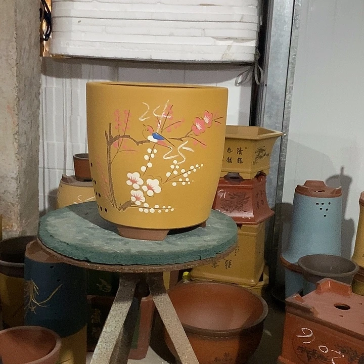 紫砂花盆紫砂花盆