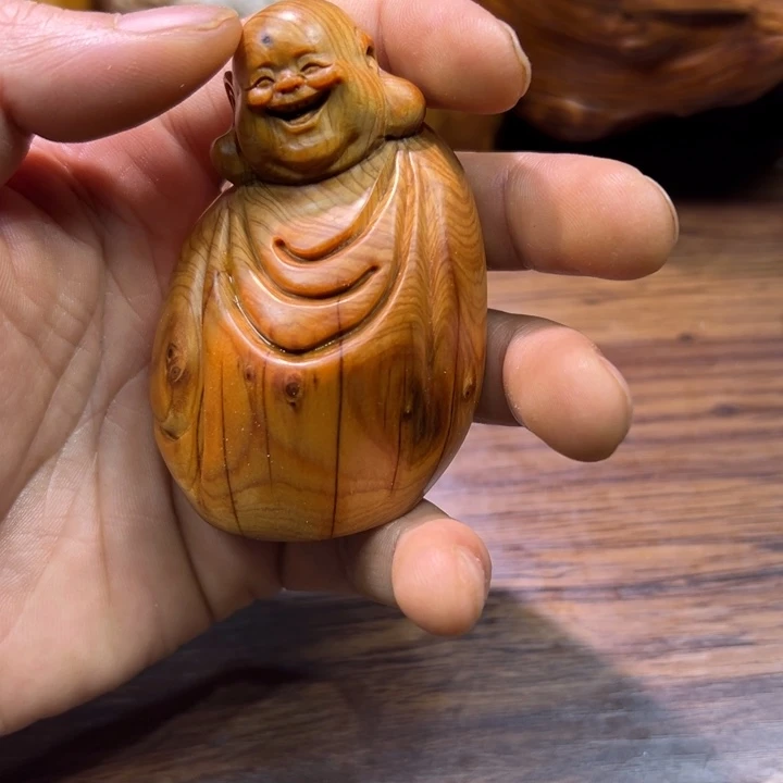 柏木（崖柏）陈化老料手串把件