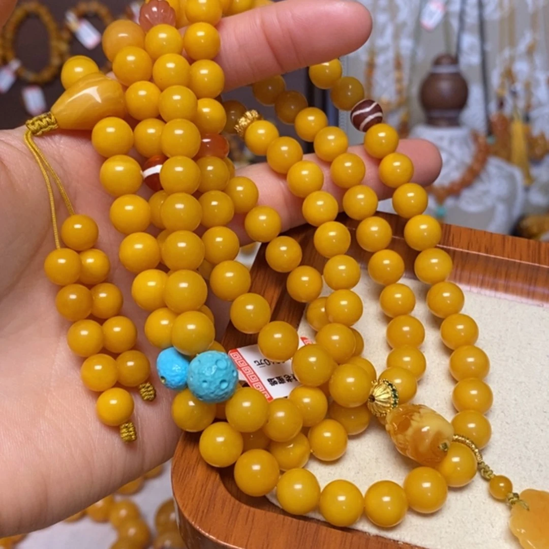 【闪购商品】手链蜜蜡未镶嵌手串