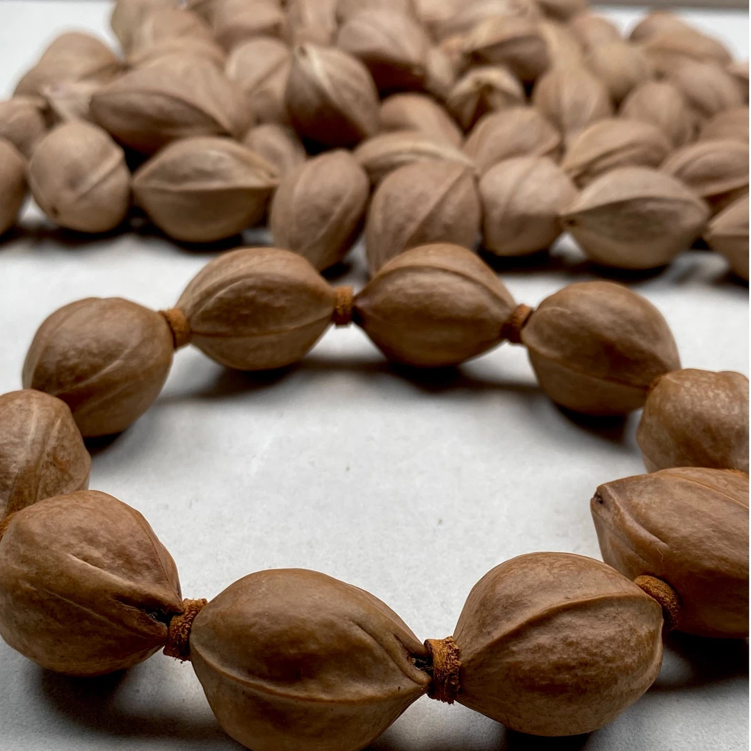 20*29MM原生态梅林铁核橄榄核手串