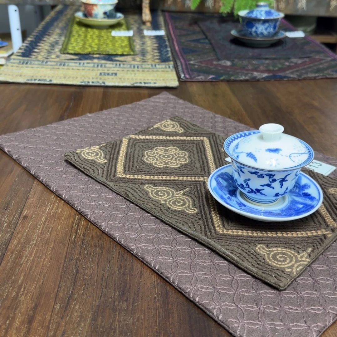 4 都是一张价格三十六纺茶垫