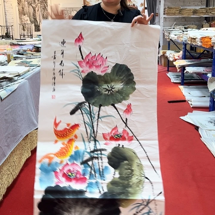 国画手绘国画作品