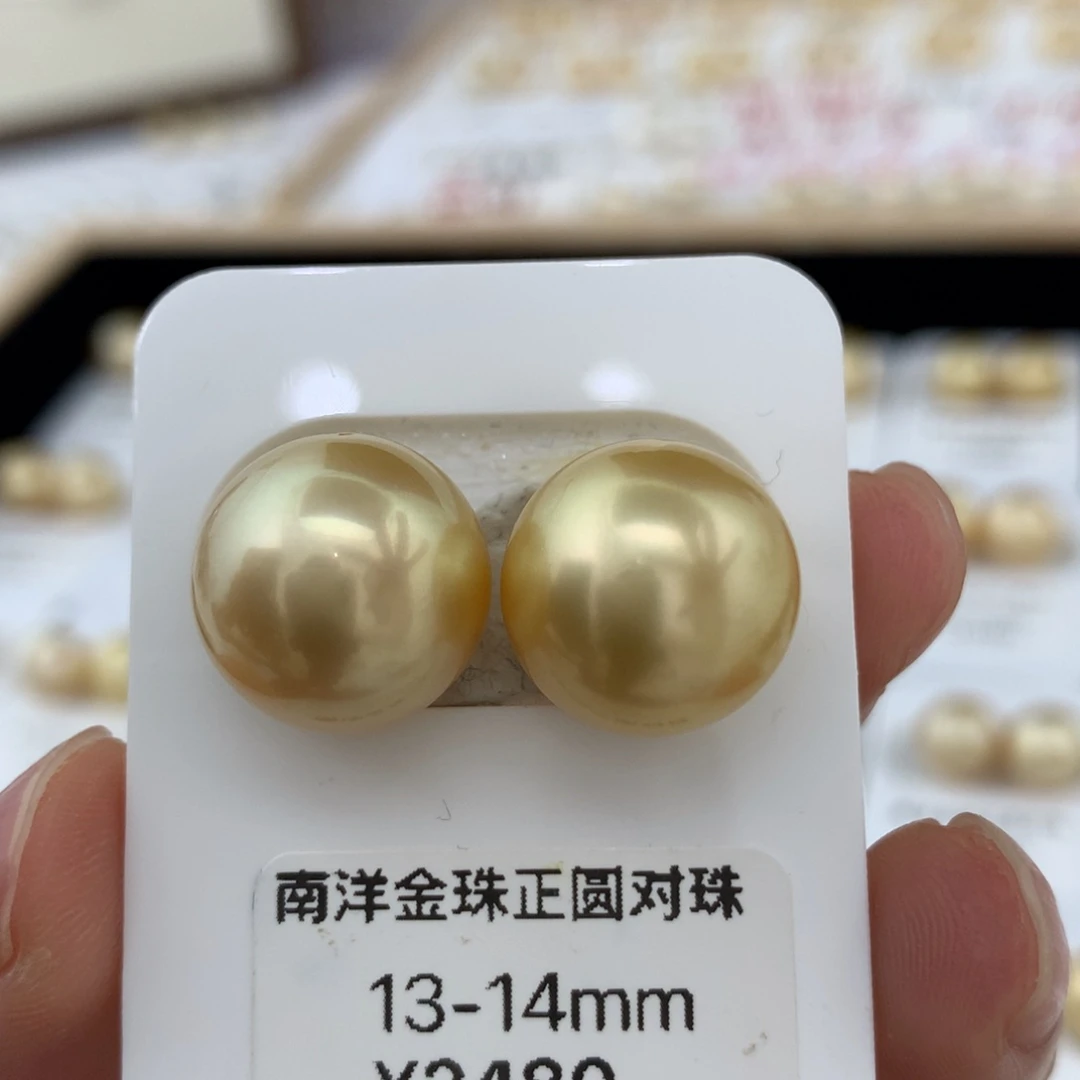 未镶嵌耳饰海水珍珠