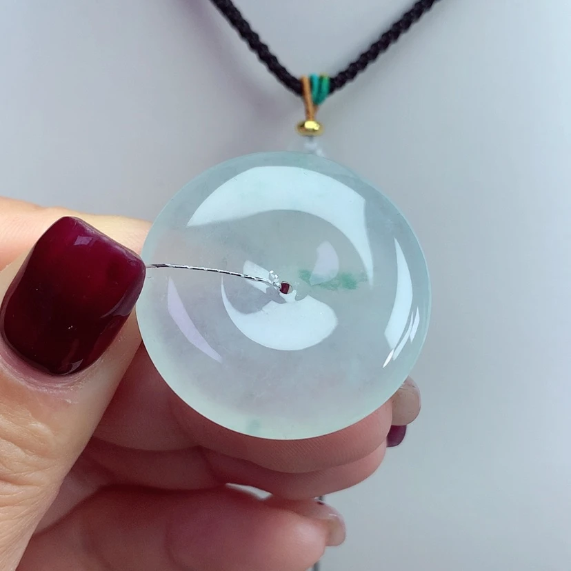 【闪购商品】颈饰未镶嵌翡翠尺寸31.8-5.7